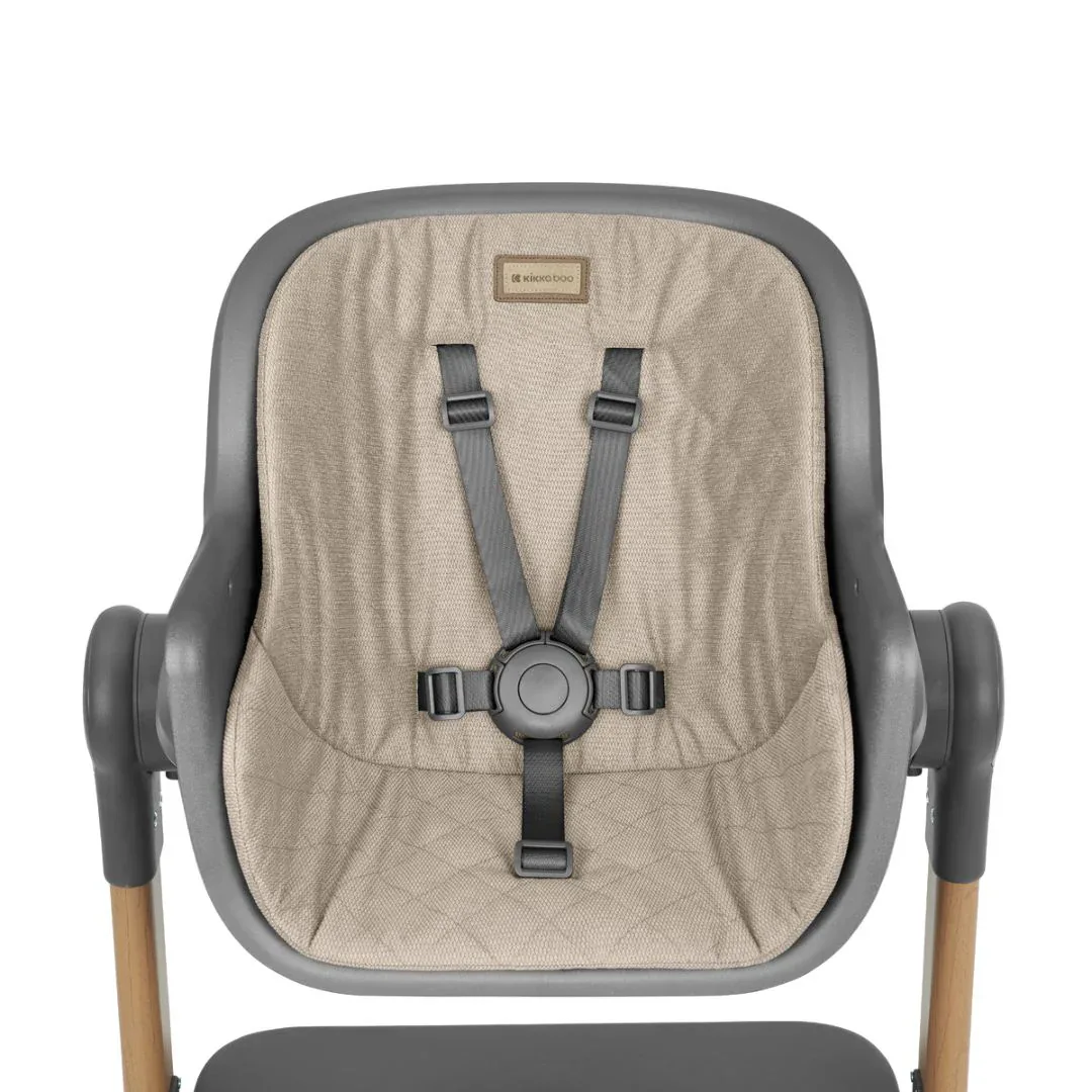 KikkaBoo® 2in1 Bedside Crib and Highchair Sleat Me Beige - Image 12