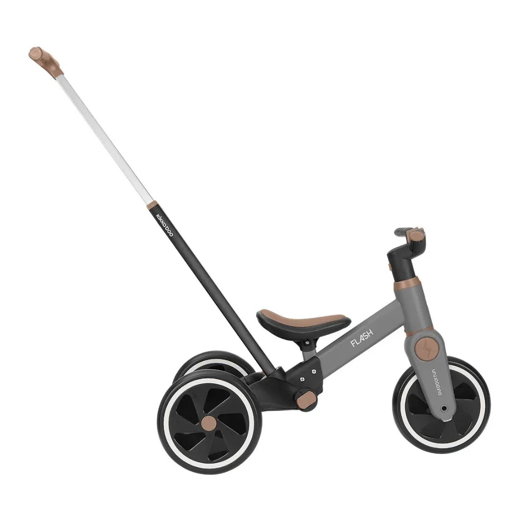 KikkaBoo® 5-in-1 Tricycle and Balance Bike Flash Grey - Image 10
