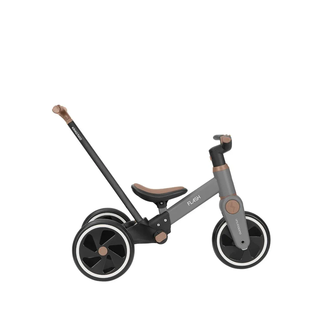 KikkaBoo® 5-in-1 Tricycle and Balance Bike Flash Grey - Image 8