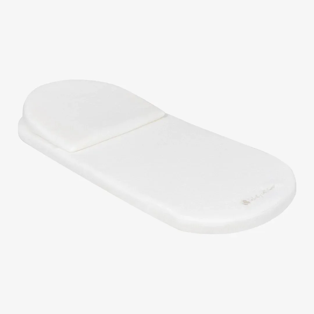 KikkaBoo® Carrycot Mattress with Pillow Airknit White 80 × 35 cm - Image 2
