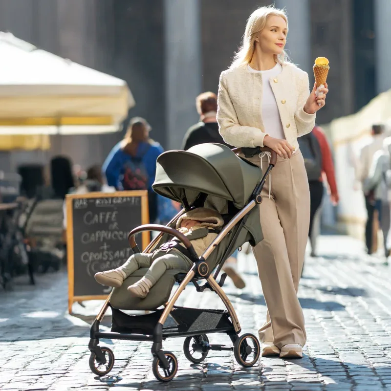 KikkaBoo® Autofolding pushchair Joy Dark Grey - Image 10