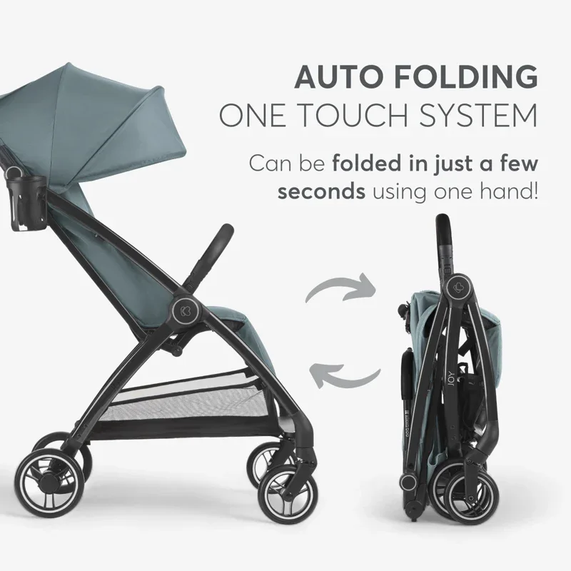 KikkaBoo® Autofolding pushchair Joy Mint - Image 8