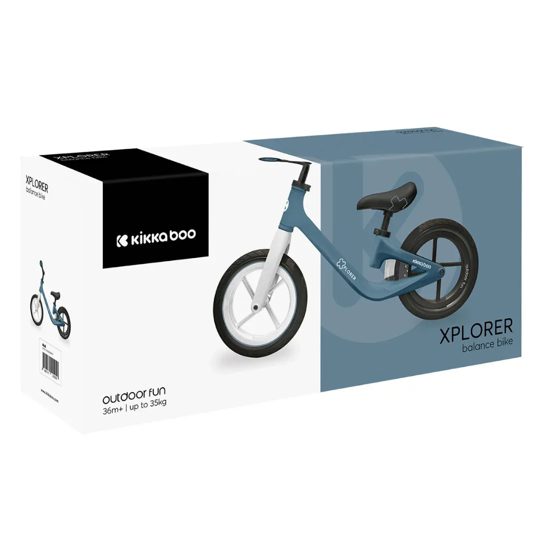 KikkaBoo® Balance bike Xplorer Blue - Image 6