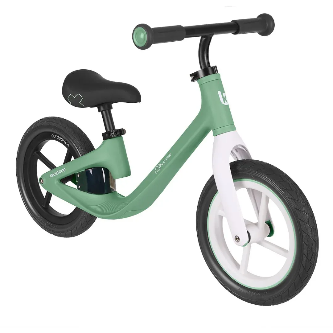 KikkaBoo® Balance bike Xplorer Green
