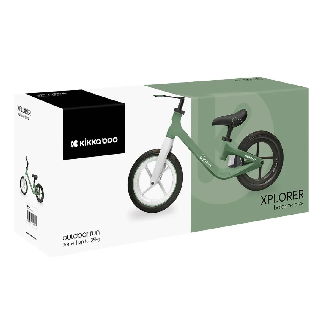 KikkaBoo® Balance bike Xplorer Green - Image 6
