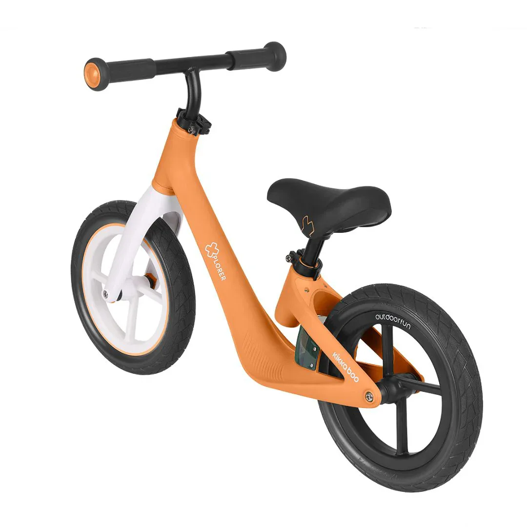 KikkaBoo® Balance bike Xplorer Orange - Image 4