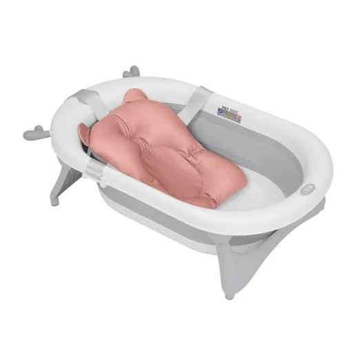 KikkaBoo® Bath Support Pillow Bear Blush - Image 3