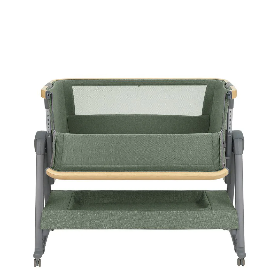 KikkaBoo® Bedside crib Nanna 2 Army Green - Image 5