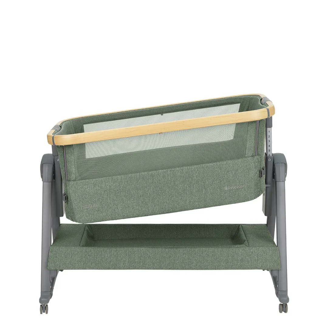 KikkaBoo® Bedside crib Nanna 2 Army Green - Image 6