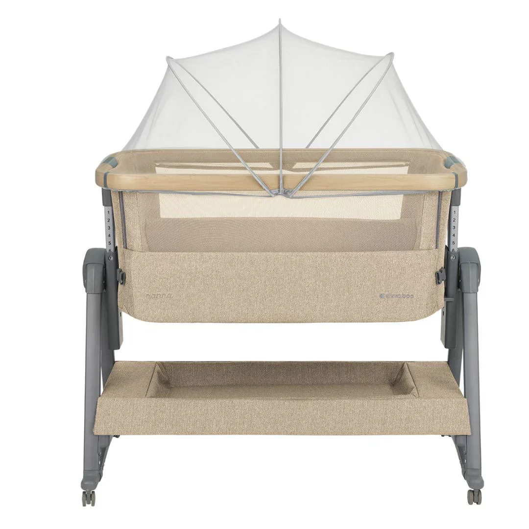 KikkaBoo® Bedside crib Nanna 2 Beige - Image 3