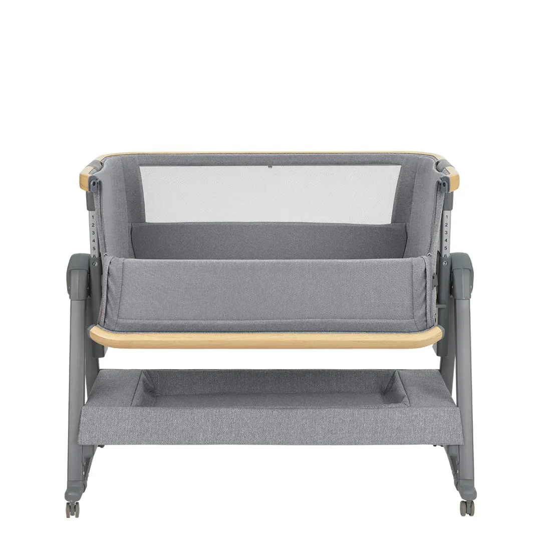 KikkaBoo® Bedside crib Nanna 2 Grey - Image 5