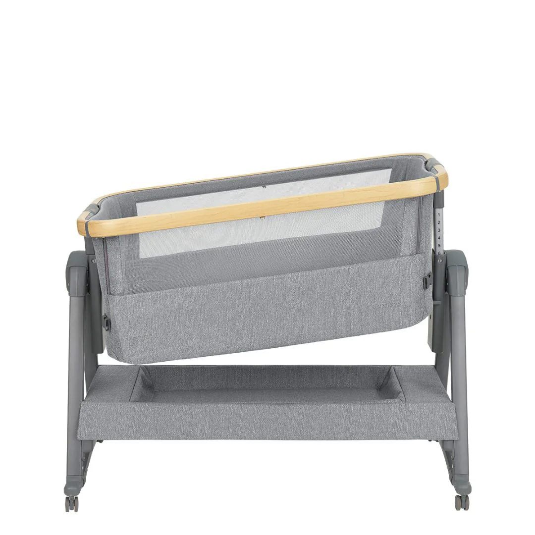 KikkaBoo® Bedside crib Nanna 2 Grey - Image 6