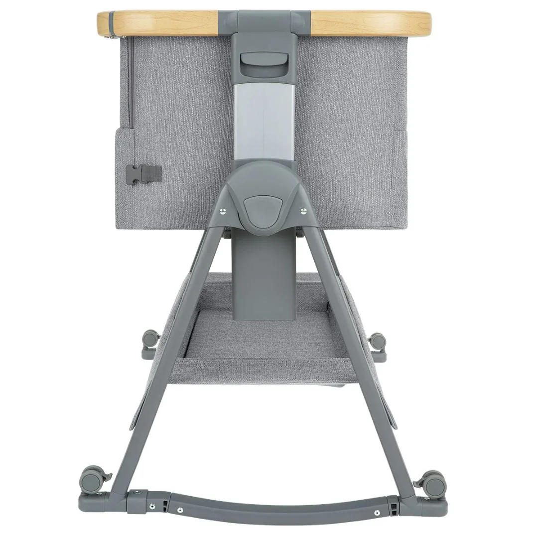 KikkaBoo® Bedside crib Nanna 2 Grey - Image 8