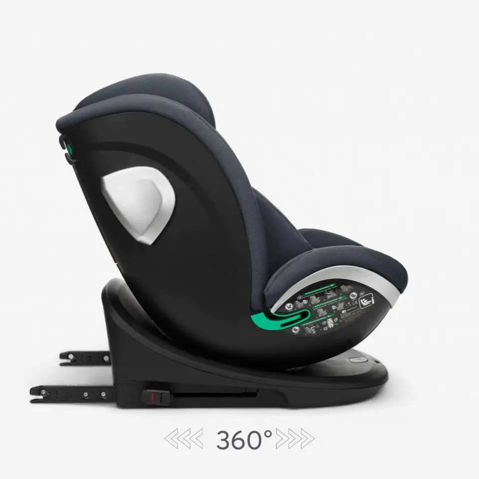 KikkaBoo® Car seat 360° i-Drive i-SIZE (40-150 cm) Black - Image 3
