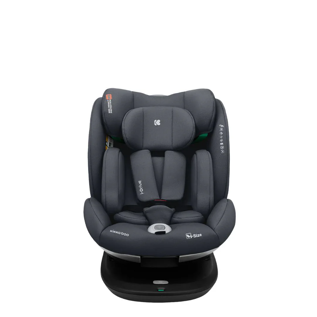 KikkaBoo® Car seat 360° i-Drive i-SIZE (40-150 cm) Dark Grey - Image 13
