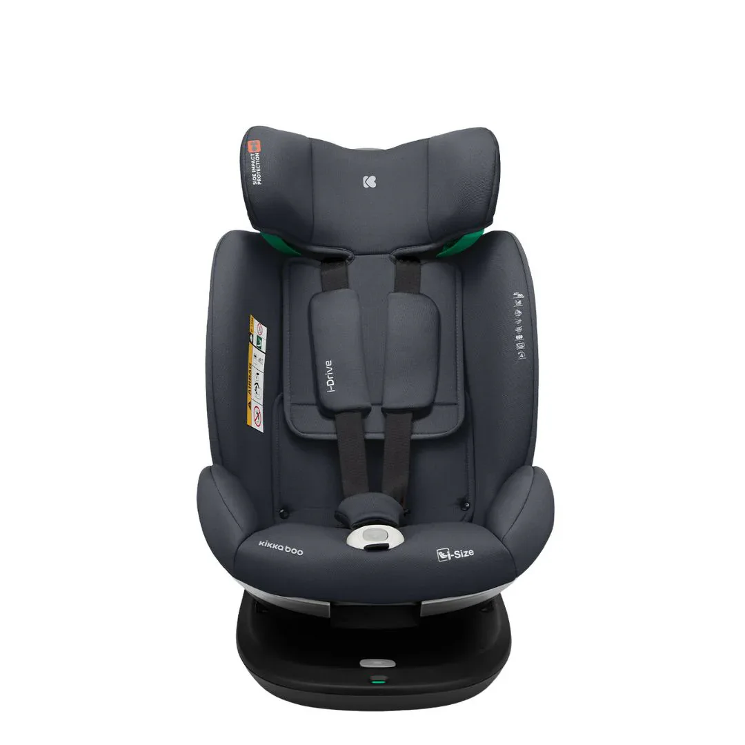 KikkaBoo® Car seat 360° i-Drive i-SIZE (40-150 cm) Dark Grey - Image 14