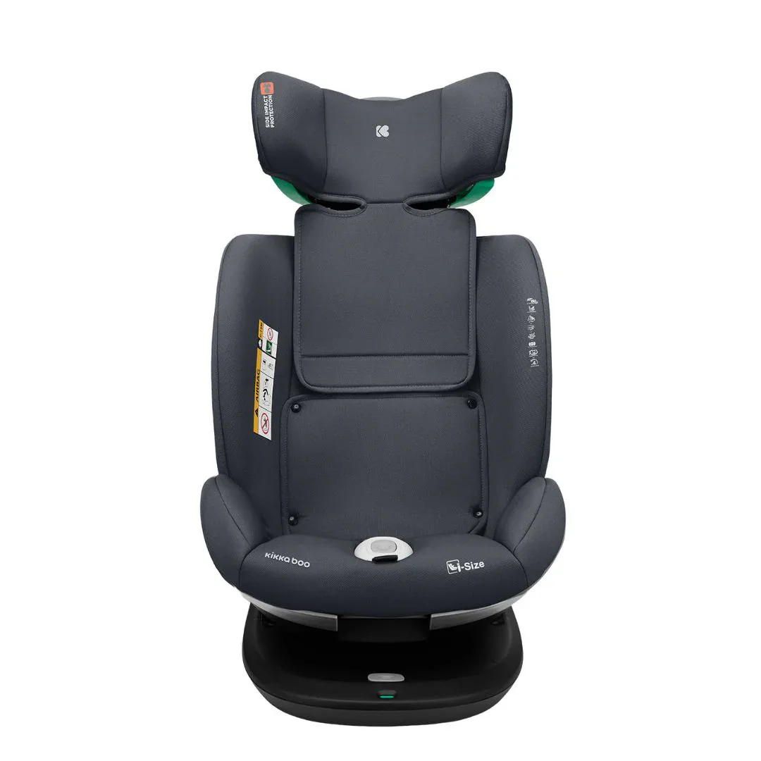 KikkaBoo® Car seat 360° i-Drive i-SIZE (40-150 cm) Dark Grey - Image 15