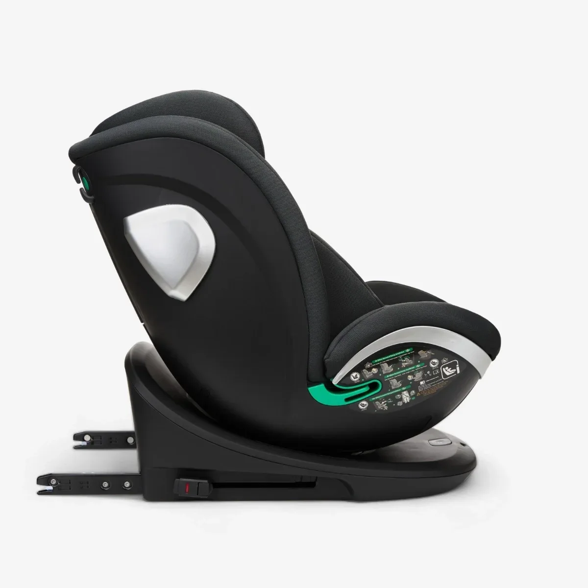 KikkaBoo® Car seat 360° i-Drive i-SIZE (40-150 cm) Dark Grey - Image 4