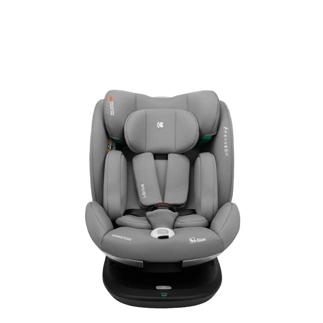 KikkaBoo® Car seat 360° i-Drive i-SIZE (40-150 cm) Light Grey - Image 13