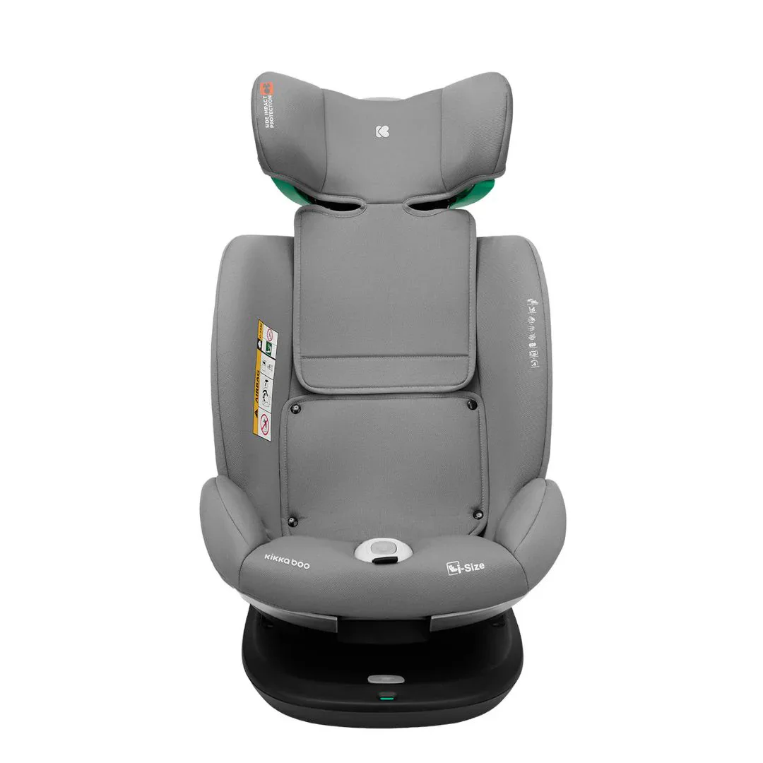 KikkaBoo® Car seat 360° i-Drive i-SIZE (40-150 cm) Light Grey - Image 15