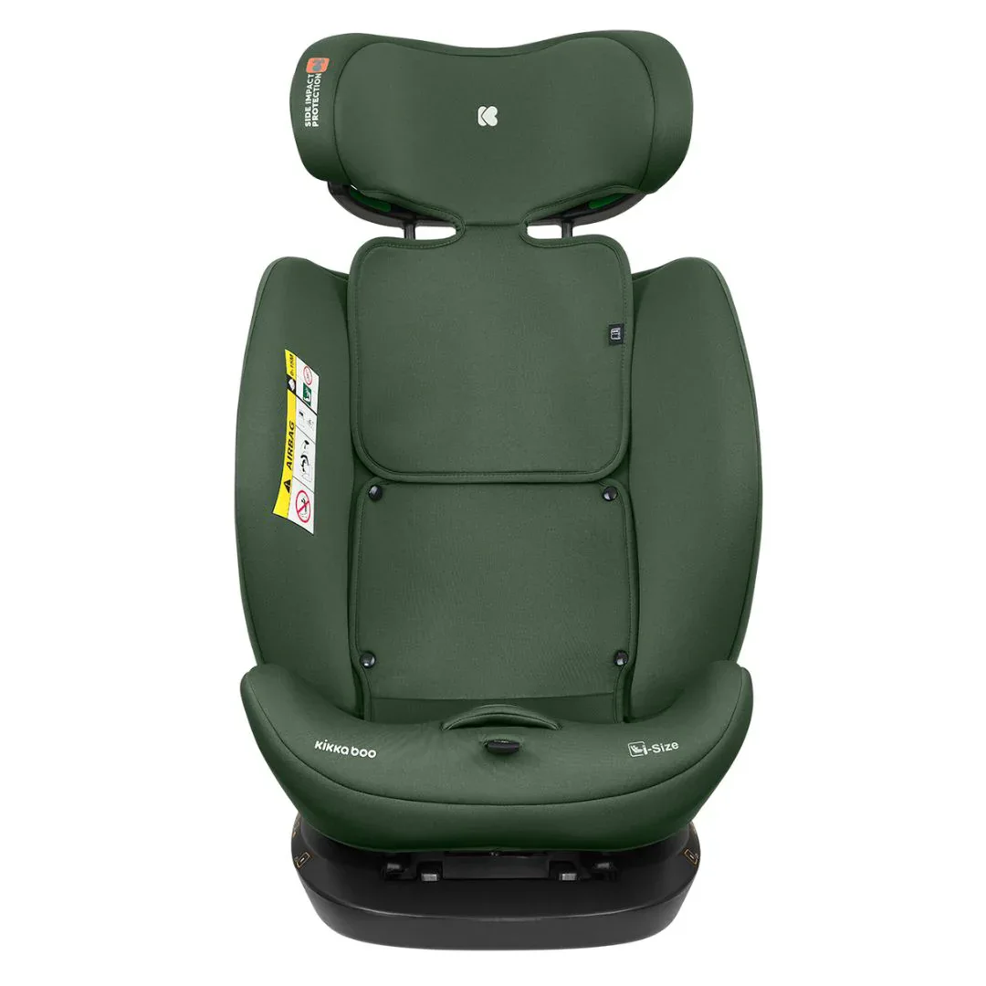 KikkaBoo® Car seat 360° i-Explore 2 i-SIZE (40-150 cm) Army Green - Image 4
