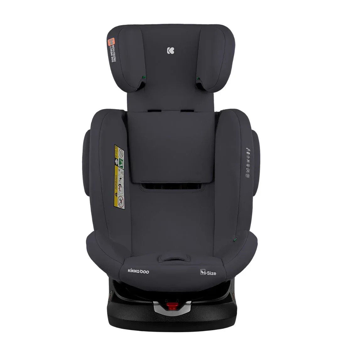 KikkaBoo® Car seat 360° i-Felix i-SIZE (40-150 cm) Dark Grey - Image 15