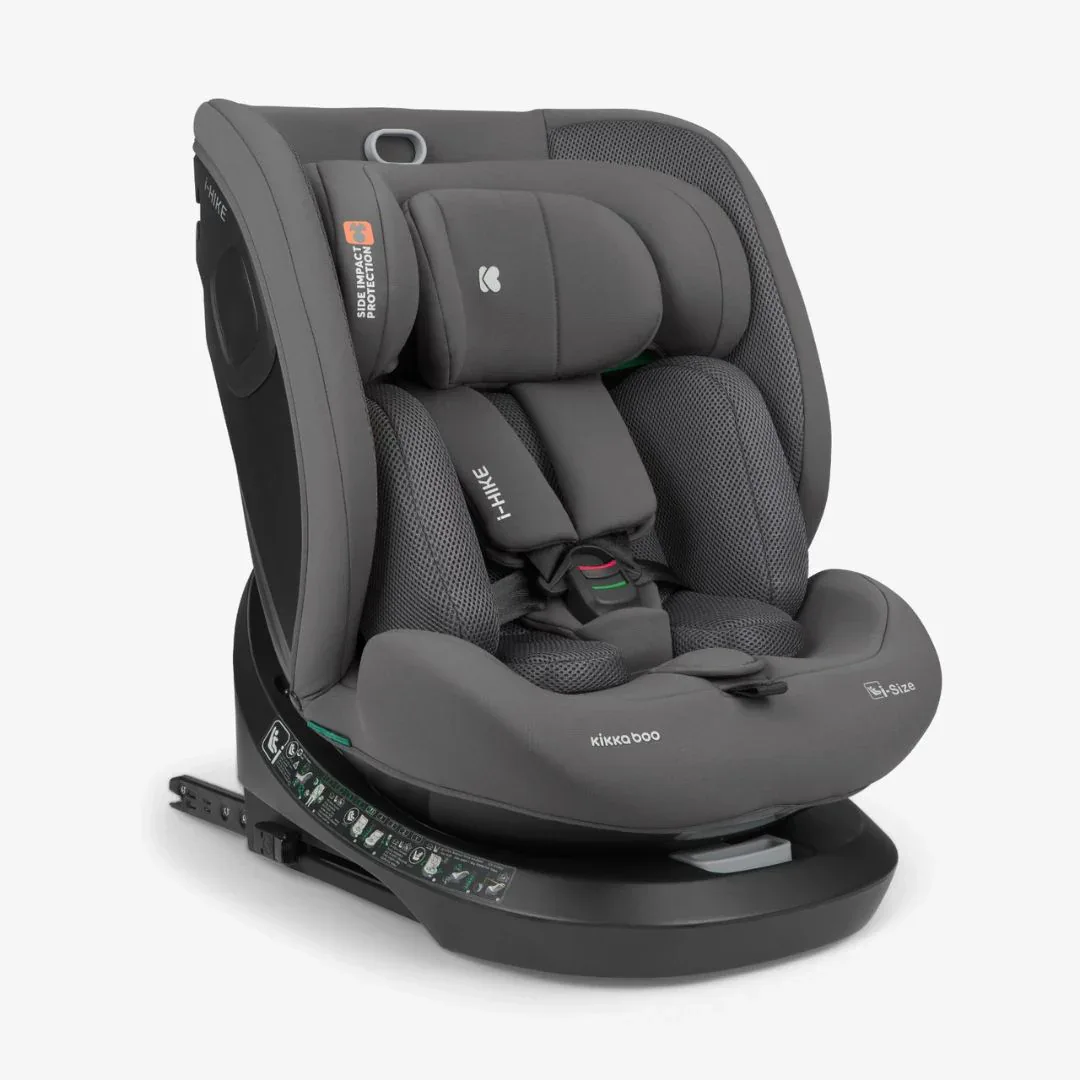 KikkaBoo® Car seat 360° i-Hike i-SIZE (40-150 cm) Dark Grey 2025