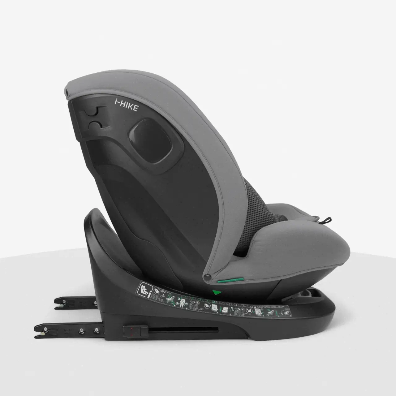 KikkaBoo® Car seat 360°  i-Hike i-SIZE (40-150 cm) Light Grey 2025 - Image 5
