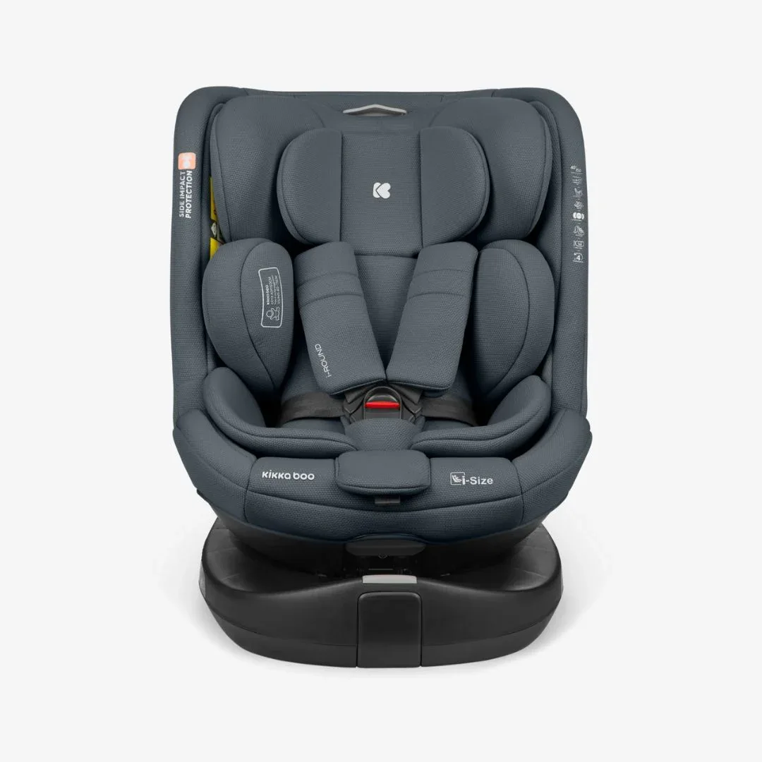 KikkaBoo® Car seat 360 i-Round i-SIZE (40-150 cm) Dark Grey - Image 2