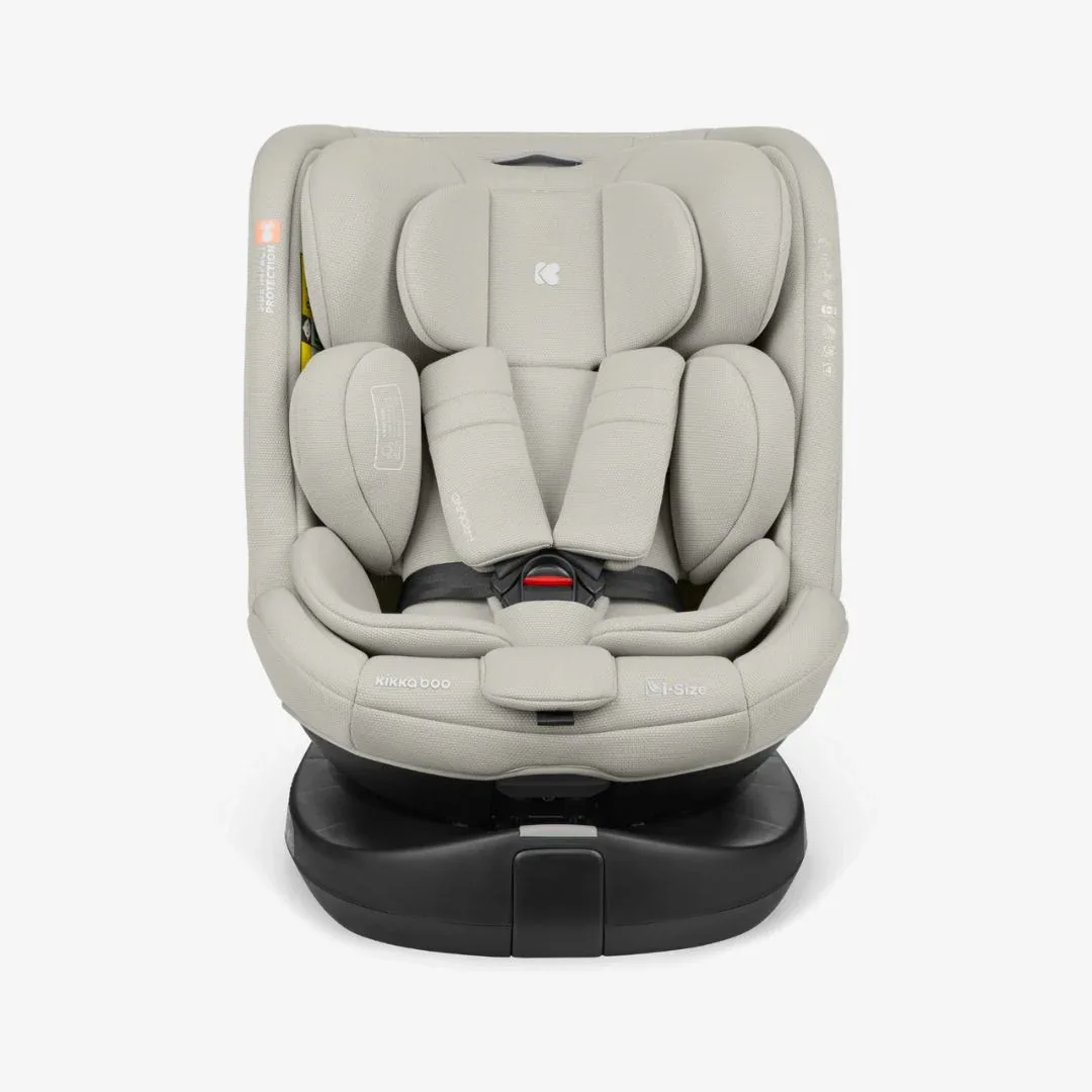 KikkaBoo® Car seat 360 i-Round i-SIZE (40-150 cm) Light Grey - Image 2