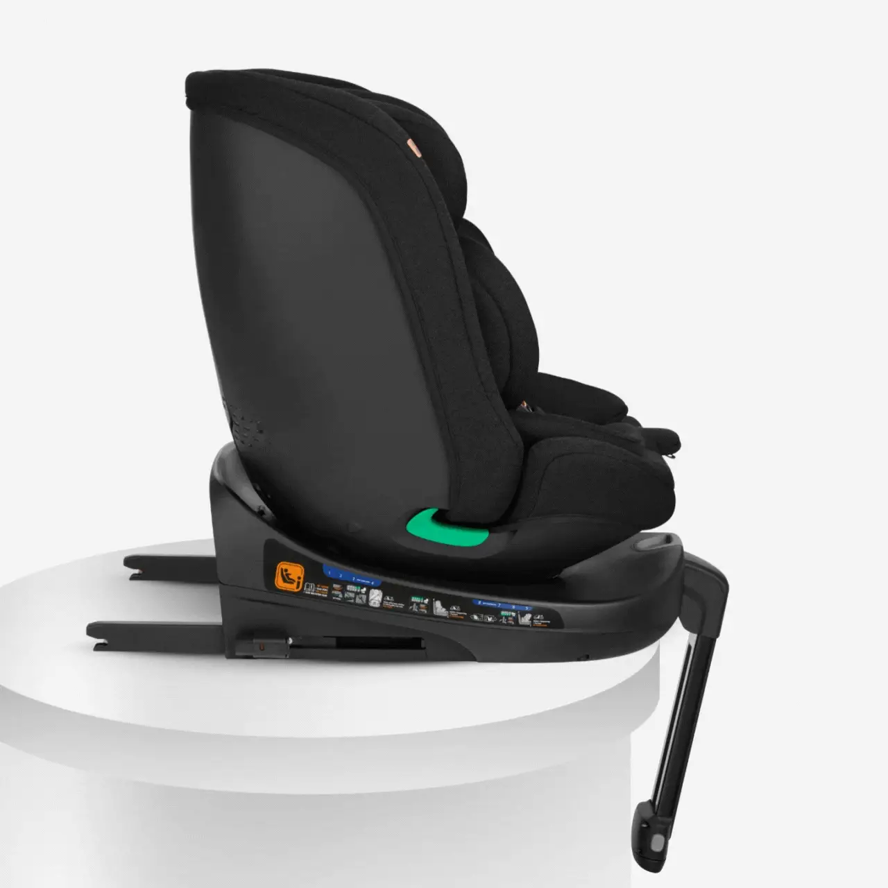 KikkaBoo® Car seat 360 i-Secure i-SIZE (40-150 cm) Black - Image 4