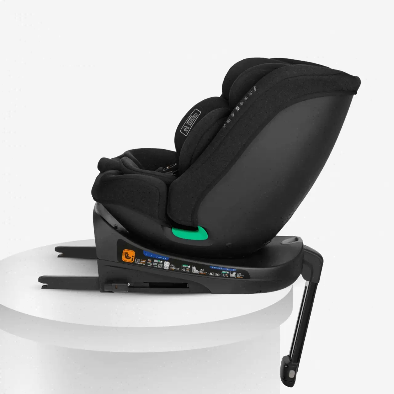 KikkaBoo® Car seat 360 i-Secure i-SIZE (40-150 cm) Black - Image 5