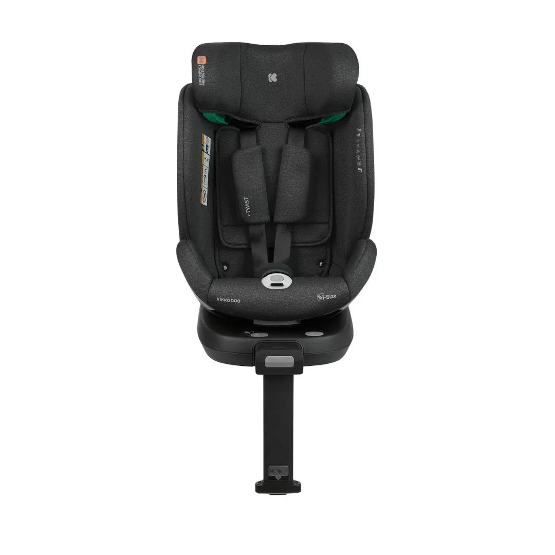 KikkaBoo® Car seat 360° i-Twist i-SIZE (40-150 cm) Black - Image 14