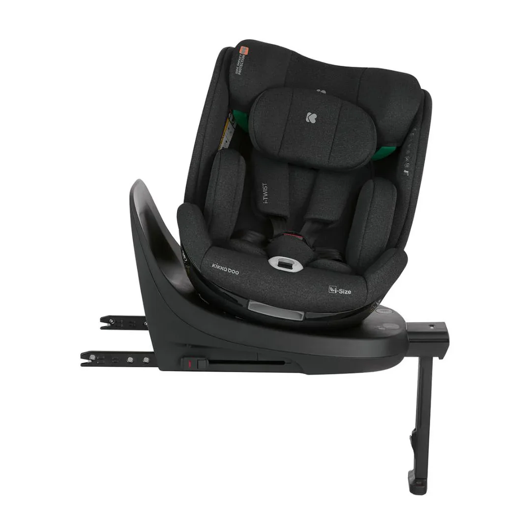 KikkaBoo® Car seat 360° i-Twist i-SIZE (40-150 cm) Black - Image 18