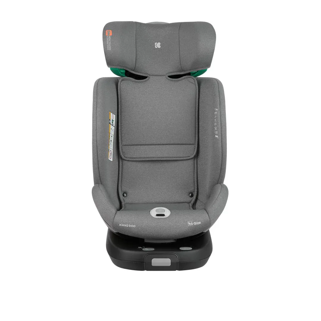 KikkaBoo® Car seat 360° i-Twist i-SIZE (40-150 cm) Light Grey - Image 15