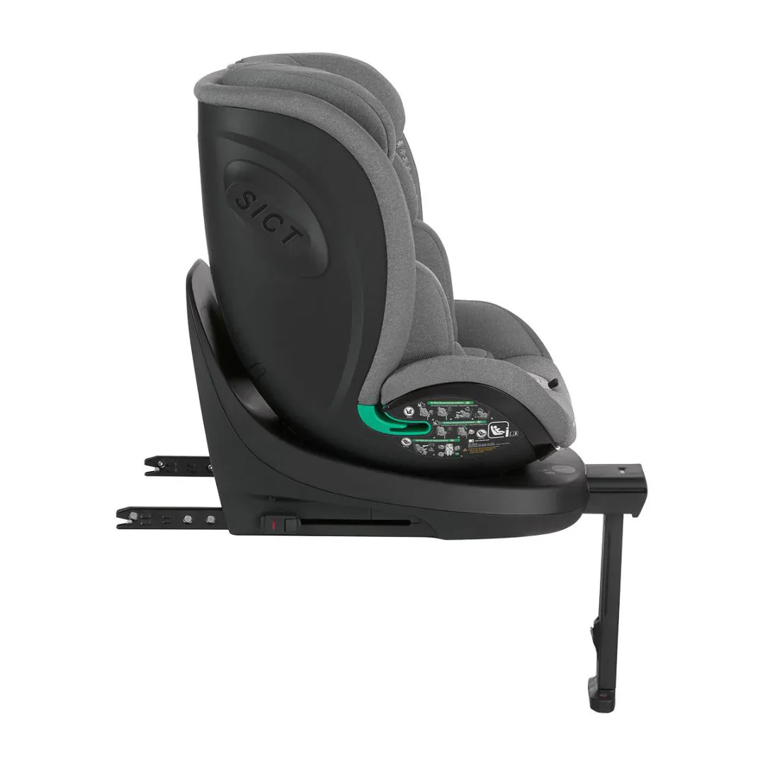 KikkaBoo® Car seat 360° i-Twist i-SIZE (40-150 cm) Light Grey - Image 16