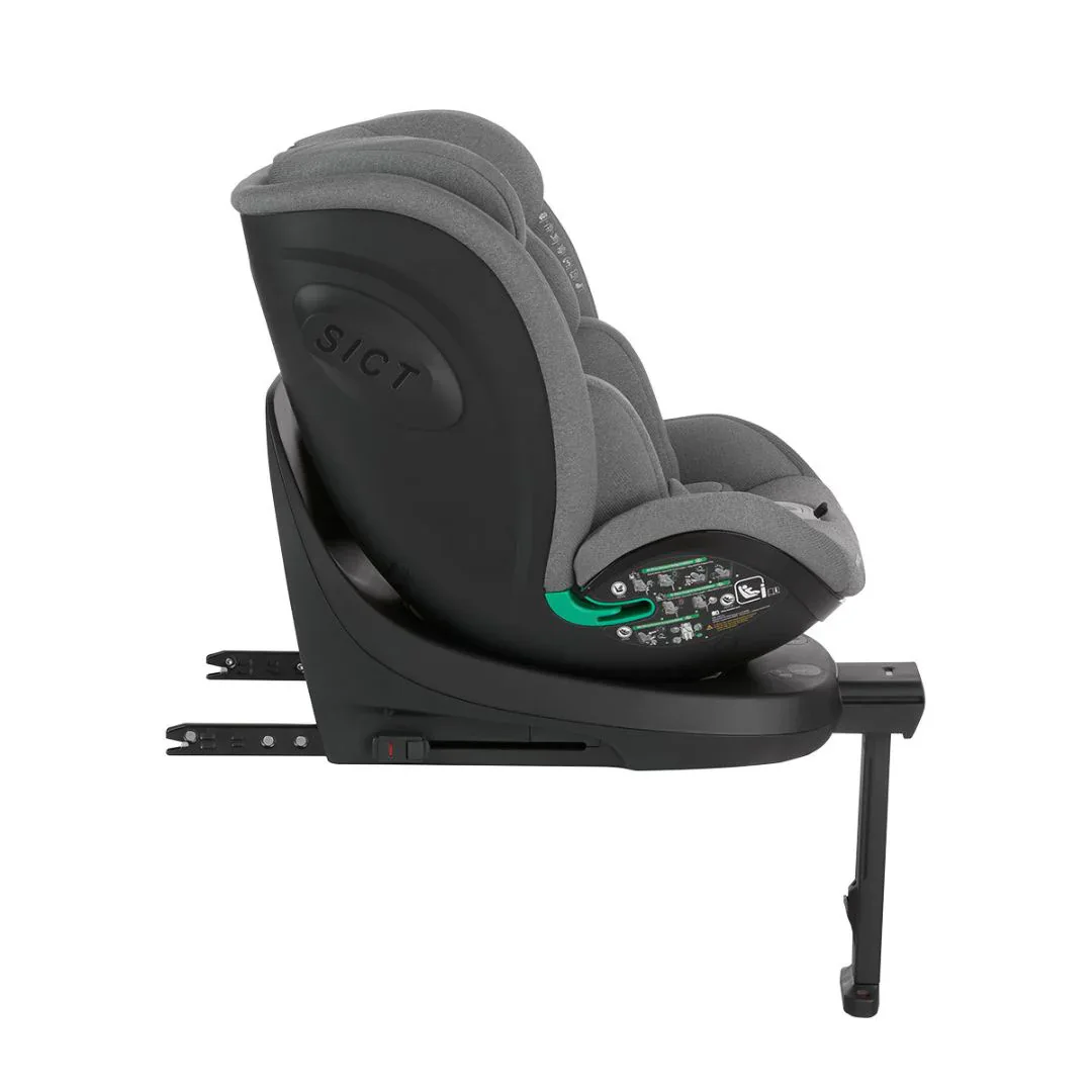 KikkaBoo® Car seat 360° i-Twist i-SIZE (40-150 cm) Light Grey - Image 17