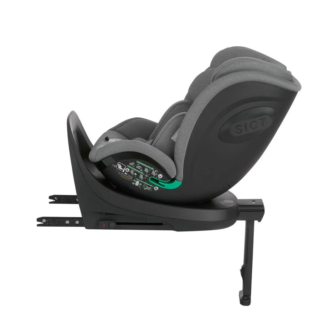 KikkaBoo® Car seat 360° i-Twist i-SIZE (40-150 cm) Light Grey - Image 19