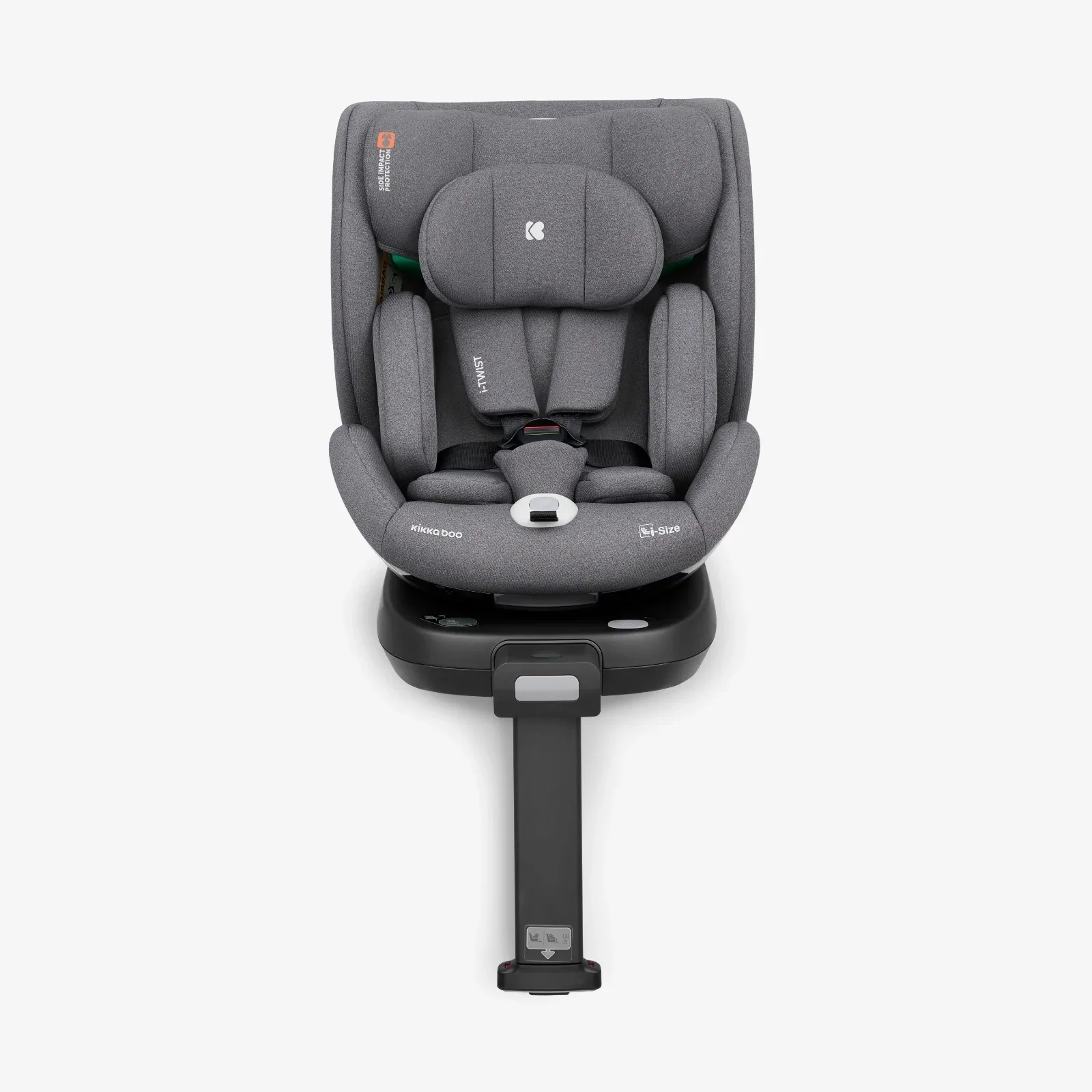 KikkaBoo® Car seat 360° i-Twist i-SIZE (40-150 cm) Light Grey - Image 9