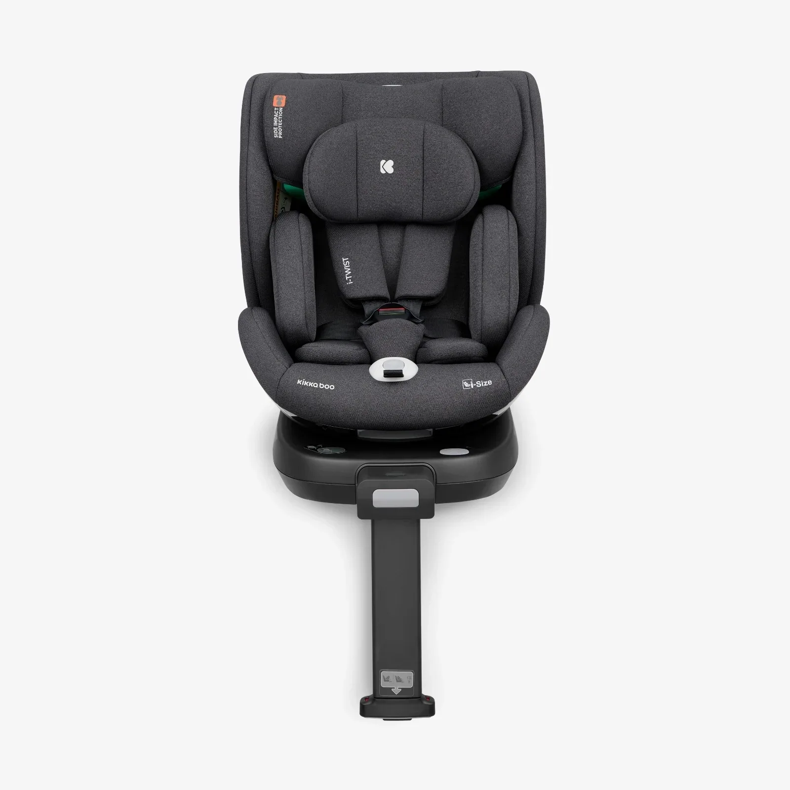 KikkaBoo® Car seat 360° i-Twist i-SIZE (40-150 cm) Dark Grey - Image 3