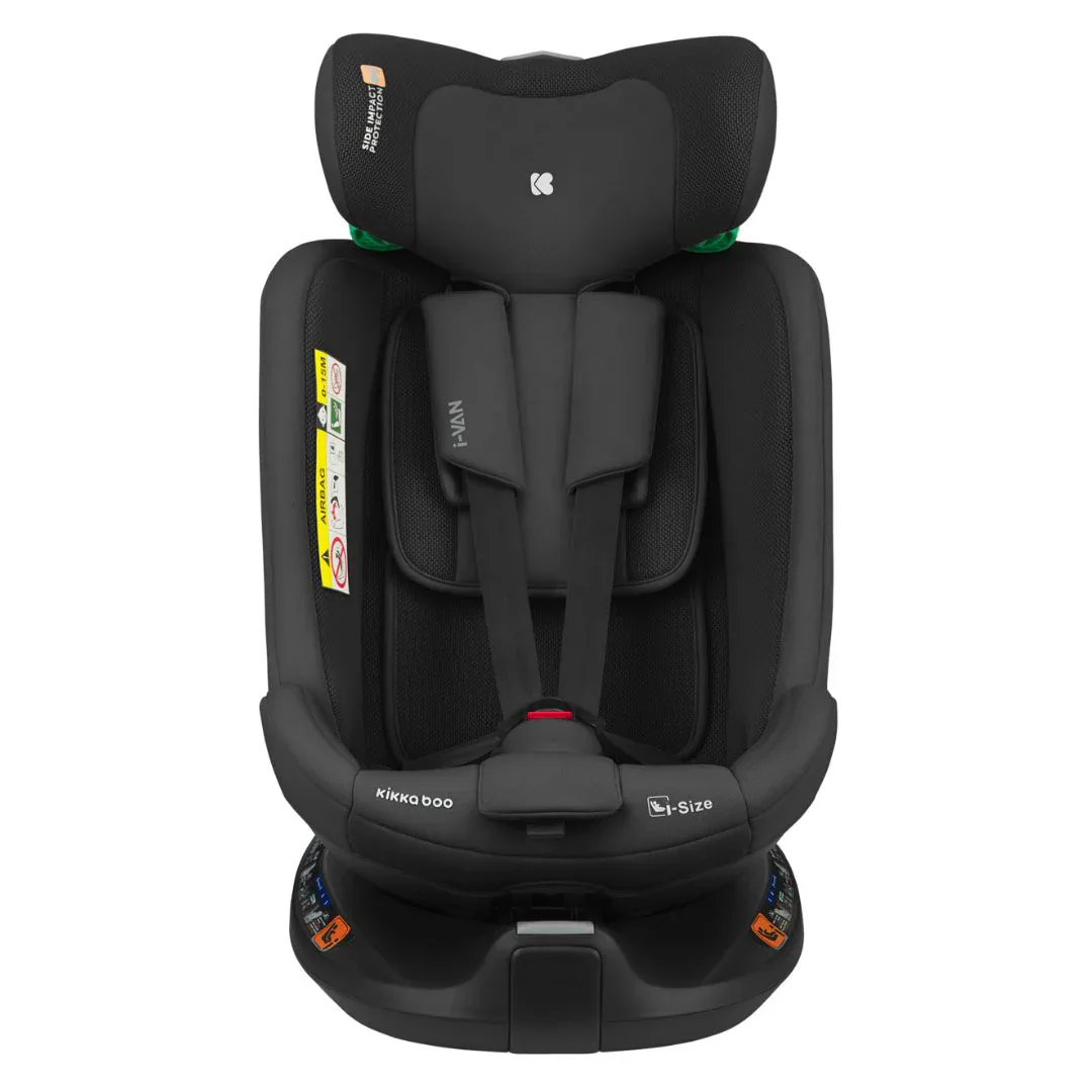 KikkaBoo® Car seat 360° i-Van i-SIZE (40-150 cm) Black - Image 15