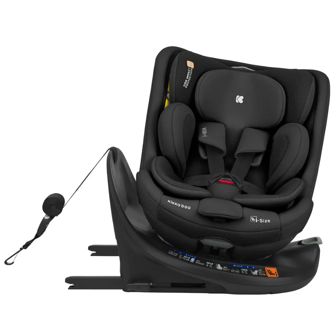 KikkaBoo® Car seat 360° i-Van i-SIZE (40-150 cm) Black - Image 18