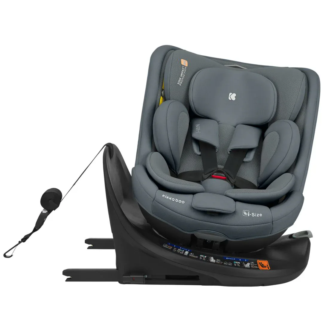 KikkaBoo® Car seat 360° i-Van i-SIZE (40-150 cm) Dark Grey - Image 18