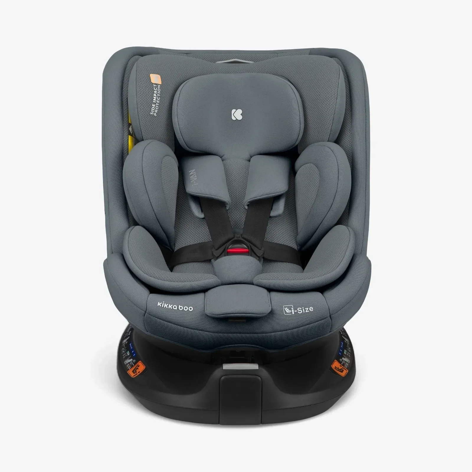 KikkaBoo® Car seat 360° i-Van i-SIZE (40-150 cm) Dark Grey - Image 6