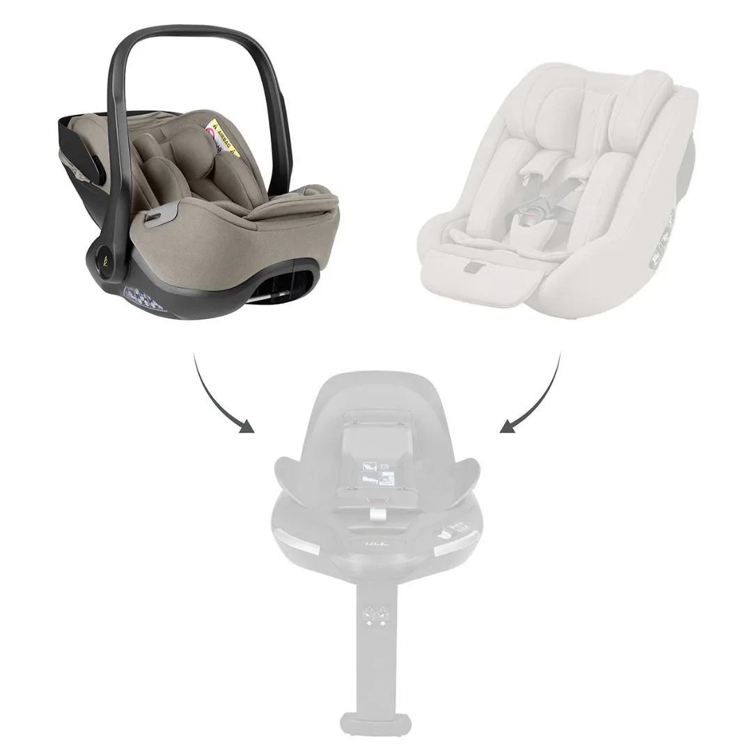 KikkaBoo® i-Class i-SIZE Car Seat (40-87 cm) Champagne - Image 12
