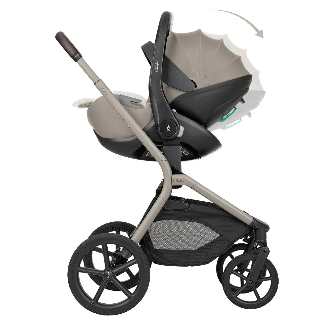 KikkaBoo® i-Class i-SIZE Car Seat (40-87 cm) Champagne - Image 6