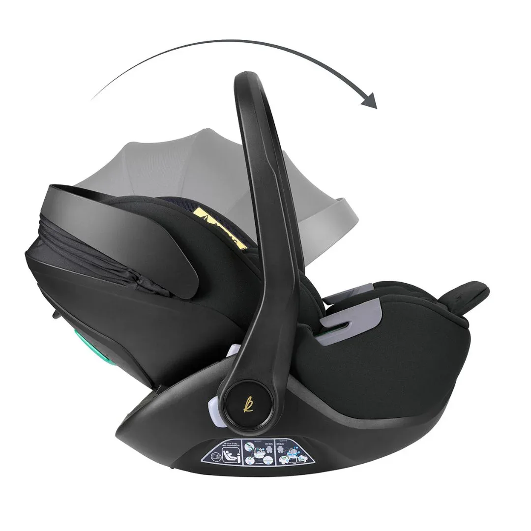 KikkaBoo® i-Class i-SIZE Car Seat (40-87 cm) Noir - Image 10