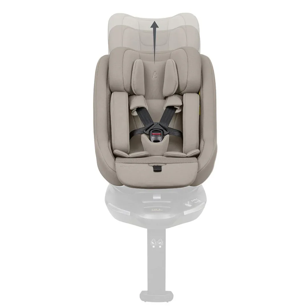 KikkaBoo® i-Class Plus i-SIZE Car Seat (40-105 cm) Champagne - Image 4