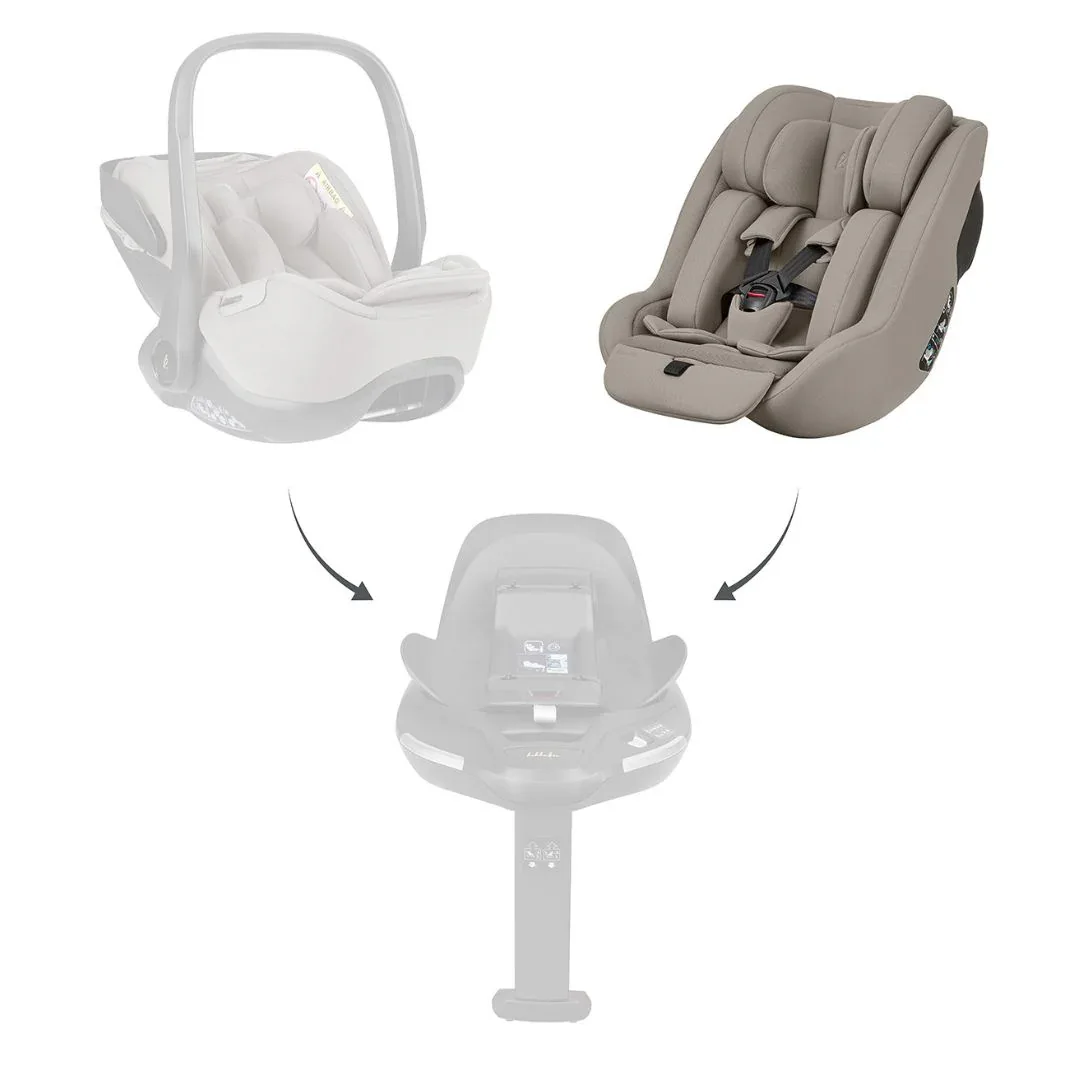KikkaBoo® i-Class Plus i-SIZE Car Seat (40-105 cm) Champagne - Image 6