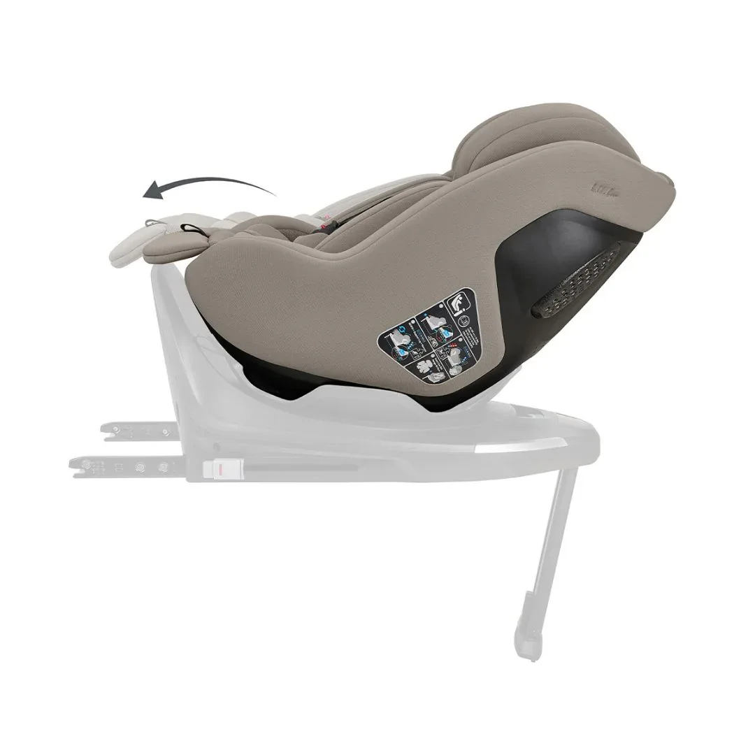 KikkaBoo® i-Class Plus i-SIZE Car Seat (40-105 cm) Champagne - Image 8